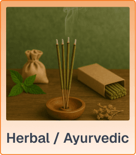 Herbal / Ayurvedic Agarbatti