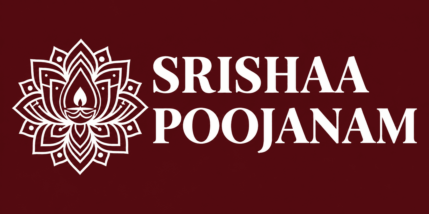 SRISHAA POOJANAM logo