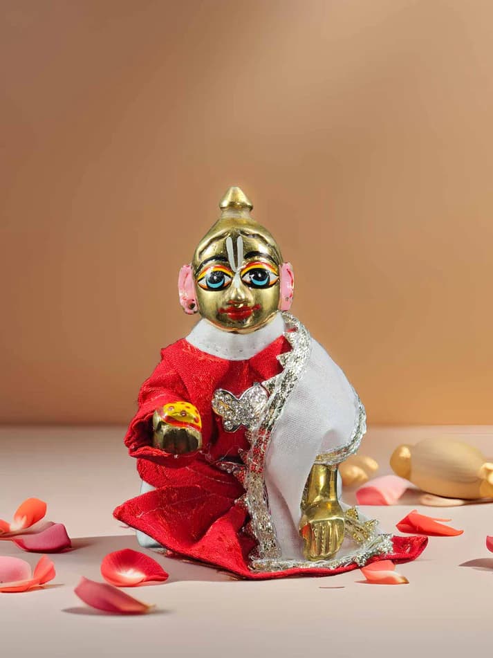 Lal Ratan Kanha Ji Dhoti Kurta Set