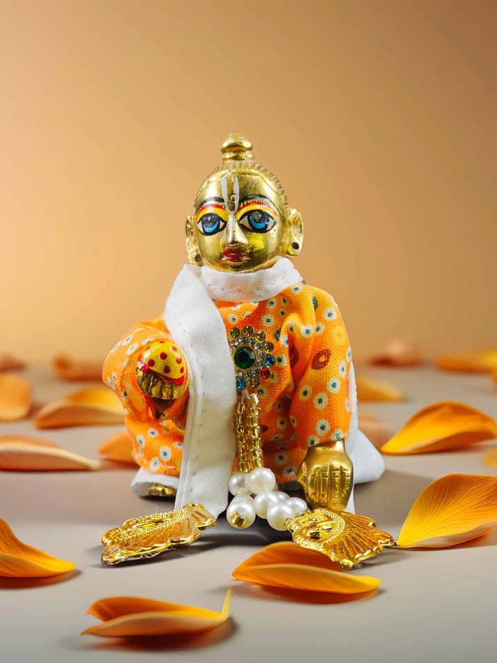 Kesar Leela Kurta Pajama for Kanha Ji