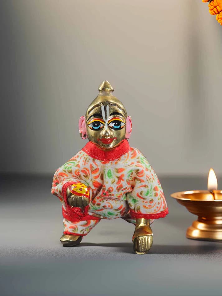 Phulwari Raag Night Suit For Laddu Gopal Ji