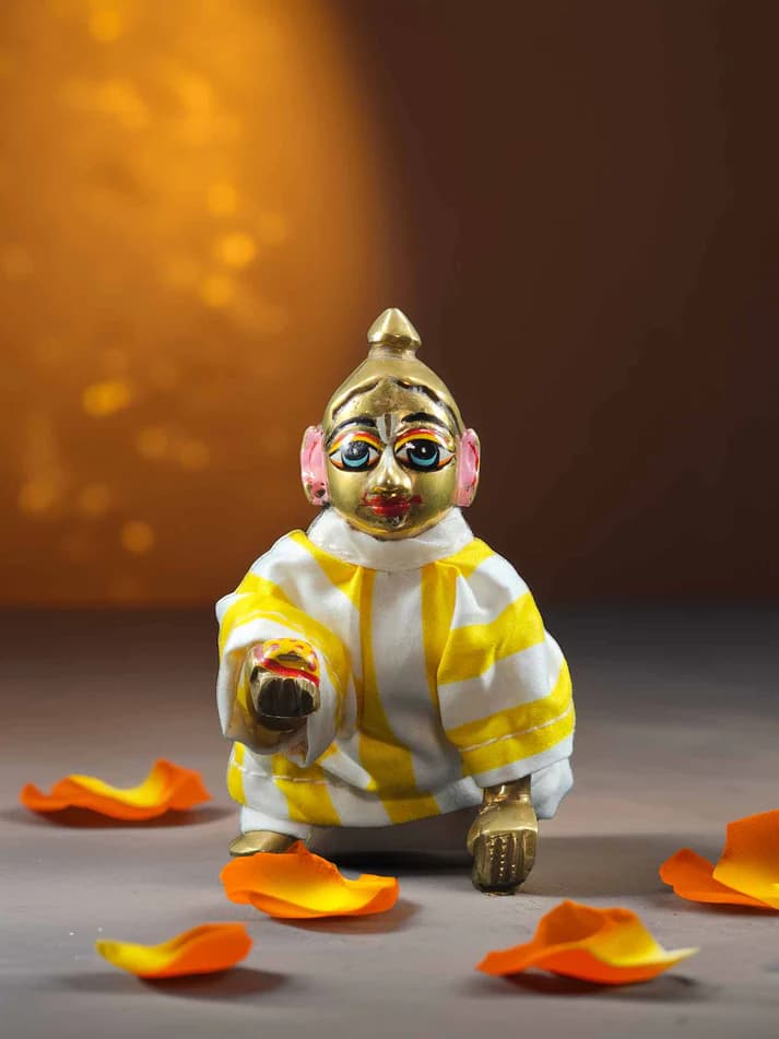 Swarna Shanti Nightsuit Dress for Thakurji
