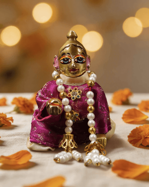 Shyam Ratnashringar Dhoti Kurta Dress for Laddu Gopal Ji