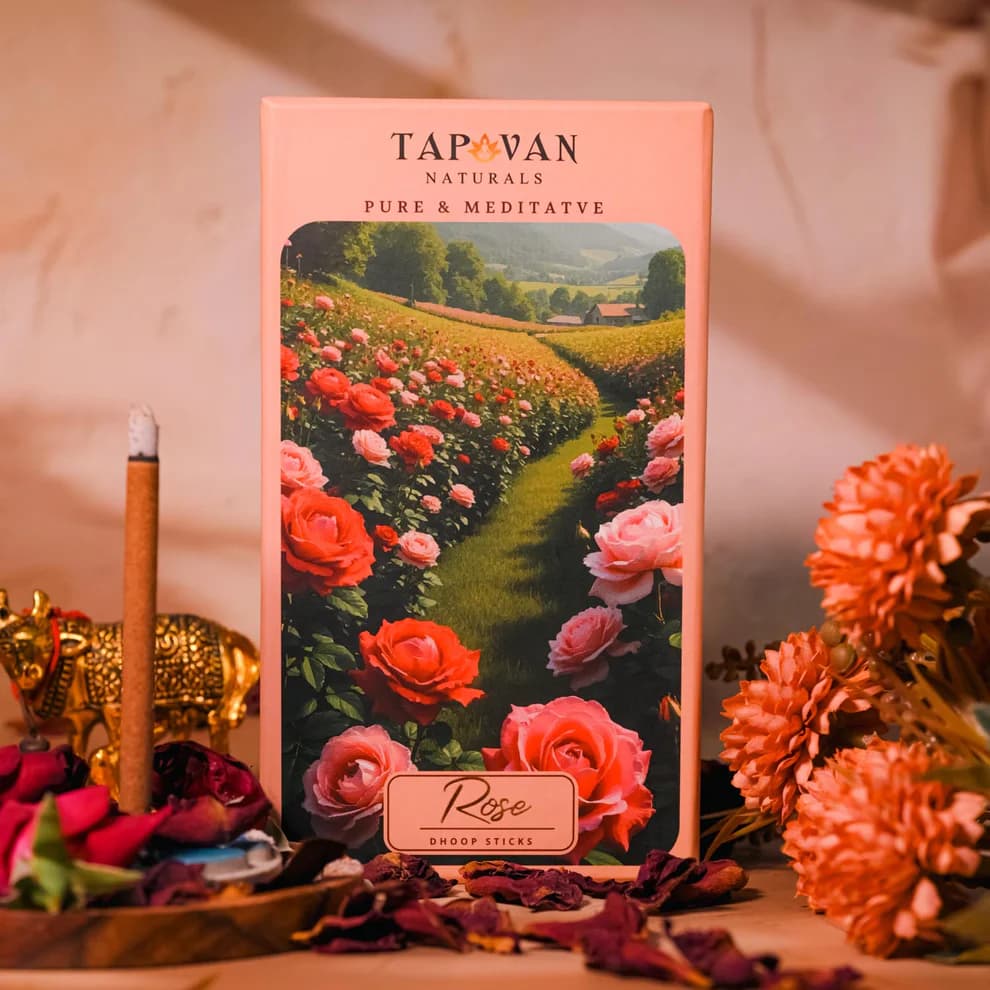 Rose Dhoop Sticks - Bambooless