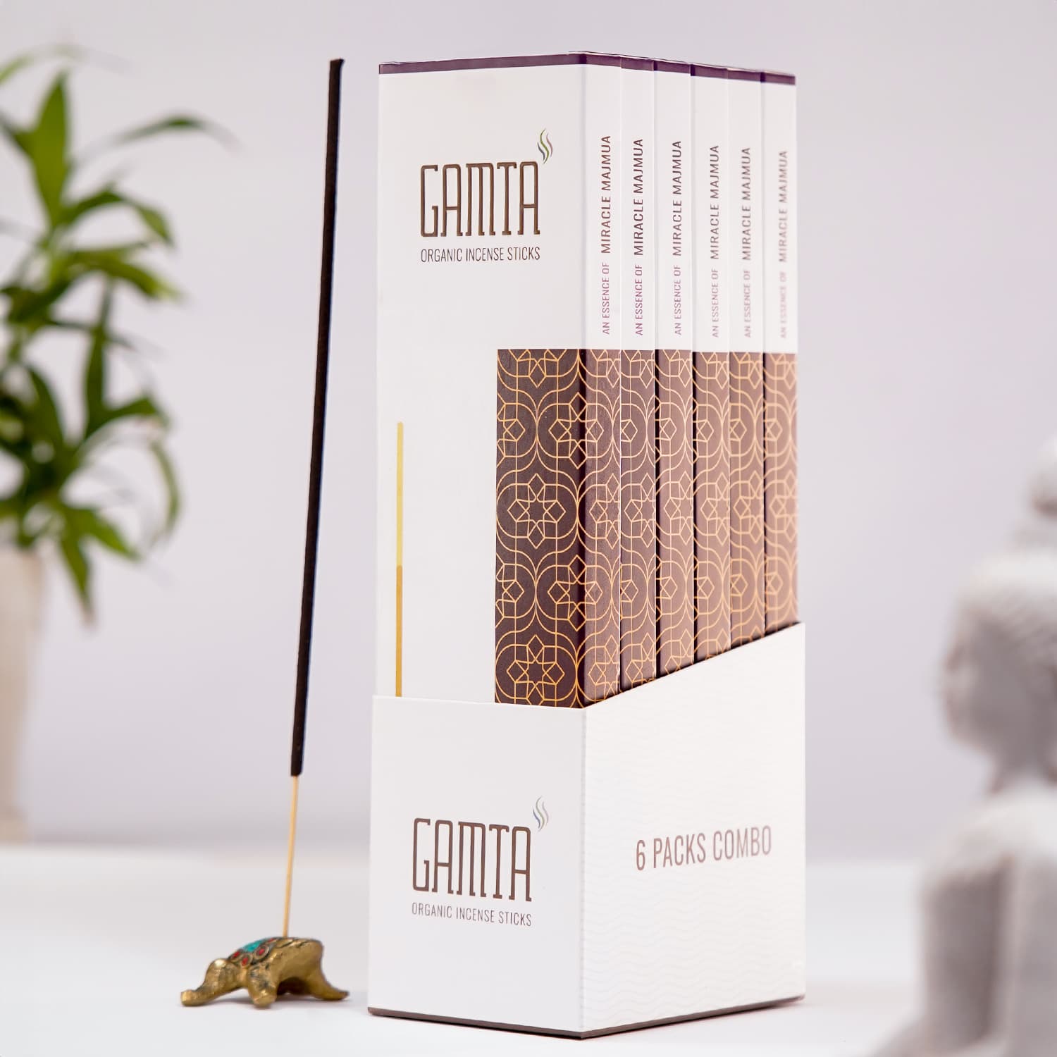 Gamta Miracle Majmua Incense Sticks – 6 Pack Combo