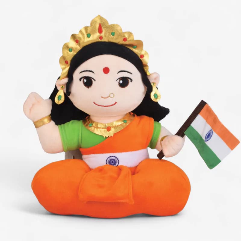 National Anthem Singing Bharat Mata Plush Toy