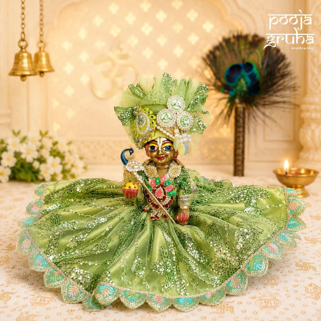 Vasant Leela Radha Rani / Laddu Gopal Dress