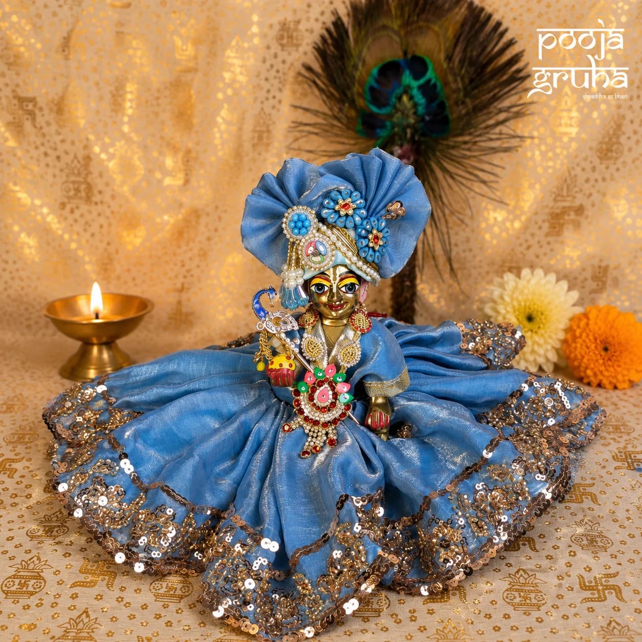 Neel Madhurya Radha Rani / Laddu Gopal Dress