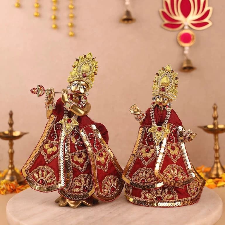 Divya Raas Maroon Lehenga Dhoti with Patka